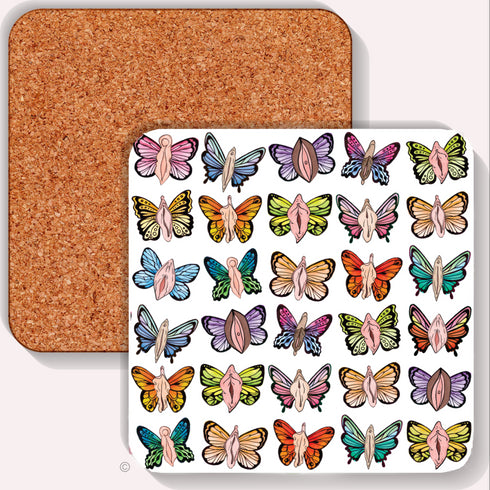 Flappy Beauties Coaster